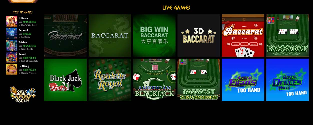 ive Casino Games on Cleopatra CASINO