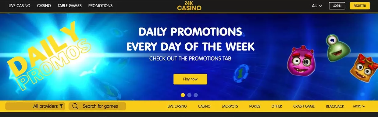 24kCasino - australian casino online