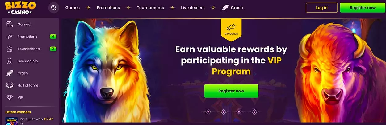 Australian Online Casino Bizzo