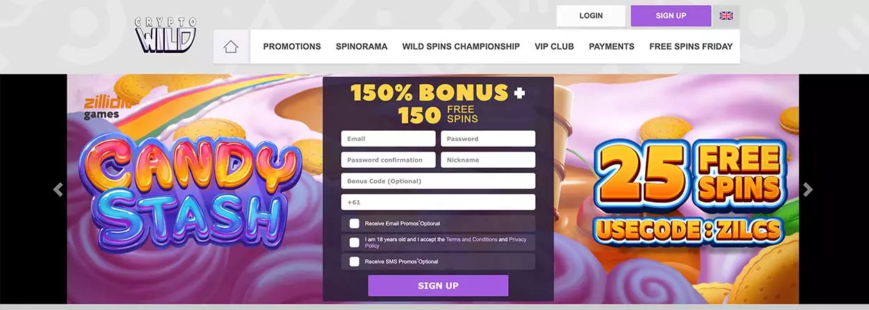 Cryptowild - australian casino online