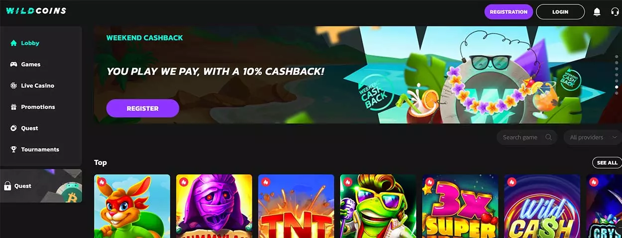 Australian Online Casino Wilcoins