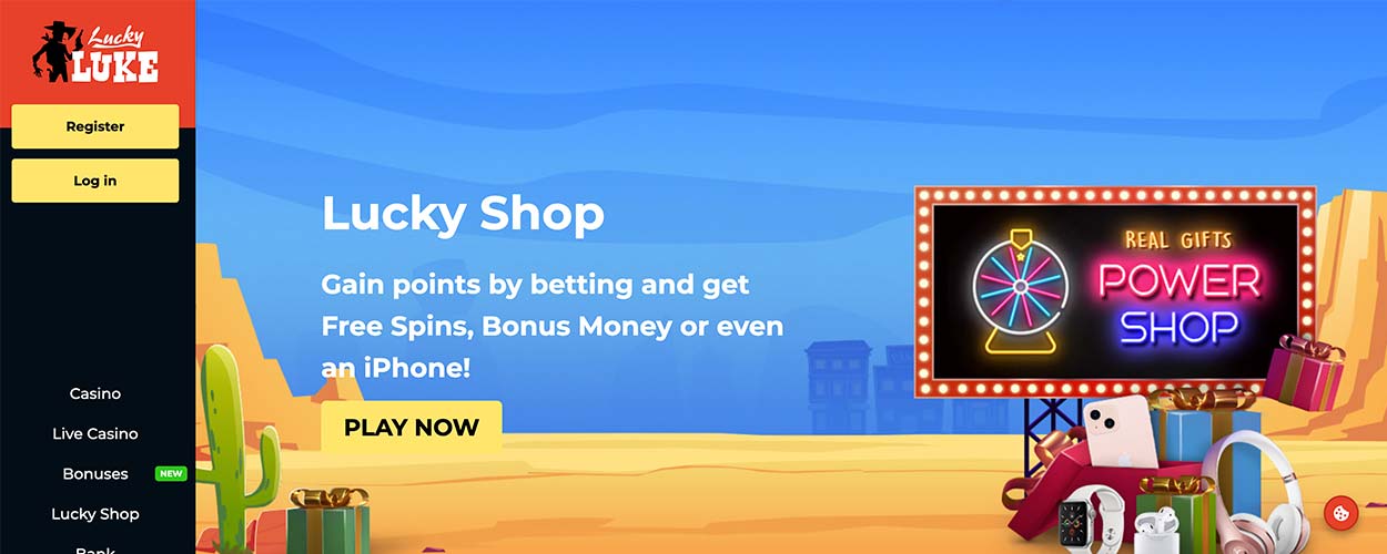 LuckyLuke australian casino online
